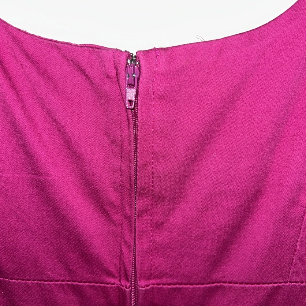 Jack By Bb Dakota Fit And Flair Medium Dress Sleeveless Pink - Picture 8 of 10